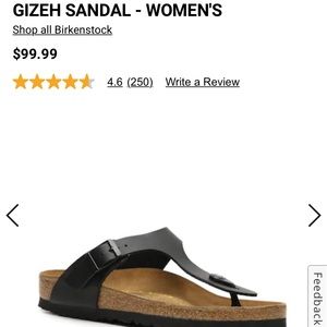 Birkenstock Gizeh Sandals 37